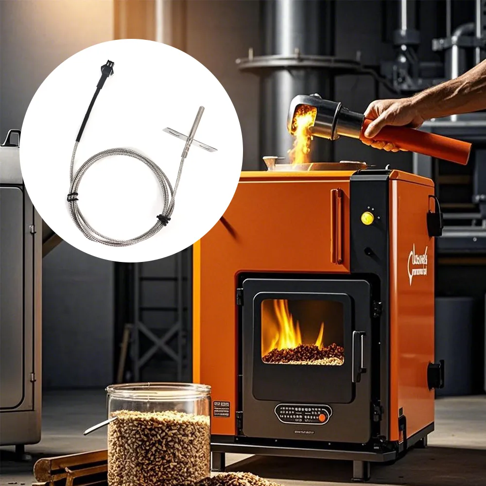 High Precision PTC Temperature Sensor for Factory Temperature Detection Inside The Pellet Furnace EG-P006