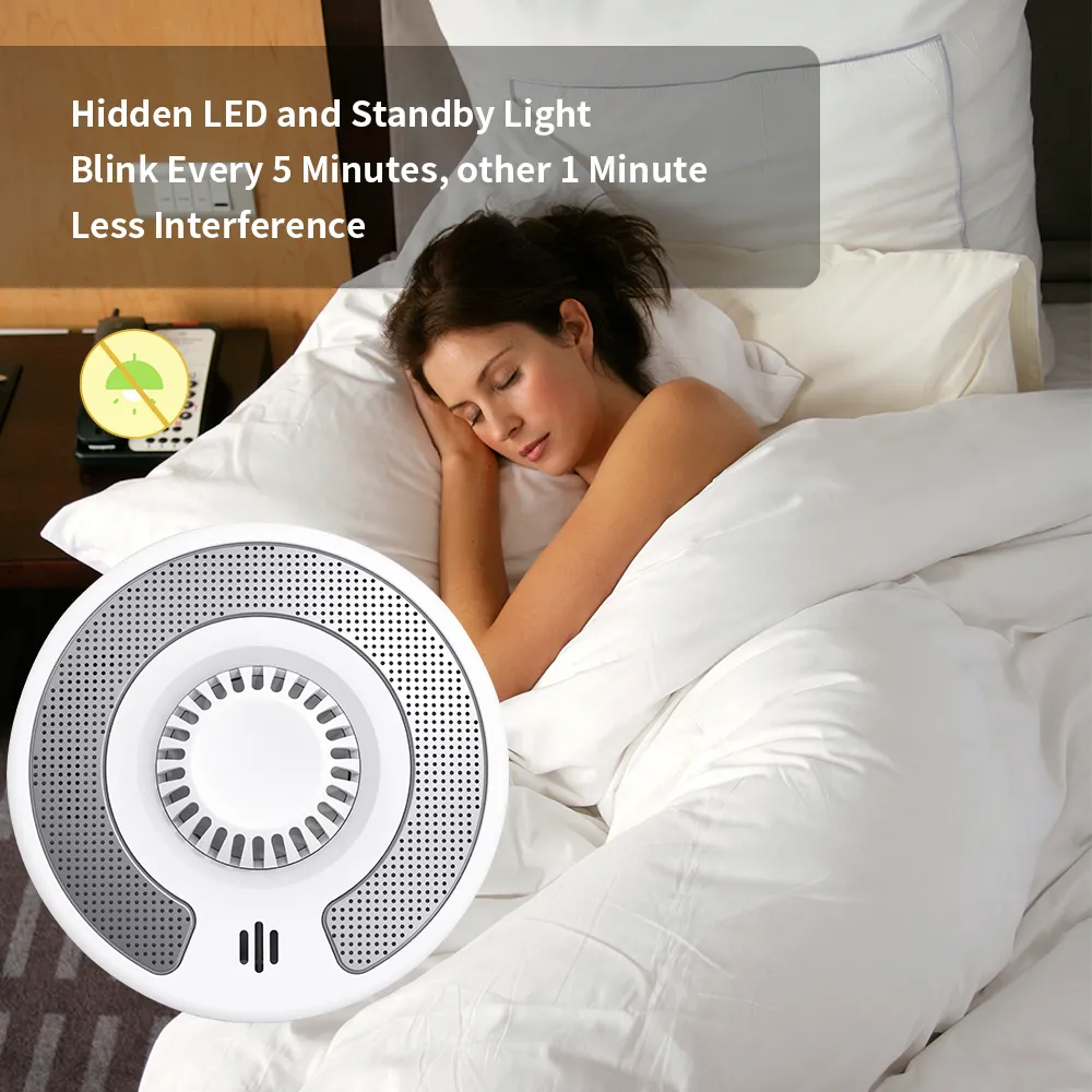 Combination Alarm 2 in 1 Smoke Detector Combo Heat Detector with Sealed 10-Year Li-Battery, VSH03