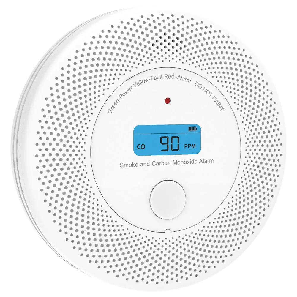 Standalone 2-in-1 Dual Sensor Fire & Carbon Monoxide Alarm with 10 Years Sealed Lithium Battery, VCS62